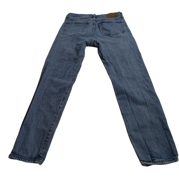 Madewell Relaxed Taper Jeans Mens Size 30 x 32 Light Wash Blue Denim NC555 - Picture 3 of 14